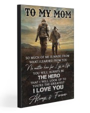 TO MY MOM Gallery Wrapped Canvas Prints tile