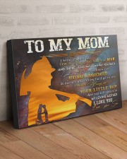 TO MY MOM - FIREFIGHTER 30x20 Gallery Wrapped Canvas Prints aos-canvas-pgw-30x20-lifestyle-front-07
