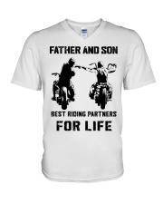 BEST RIDING PARTNERS FOR LIFE - MB358 V-Neck T-Shirt thumbnail