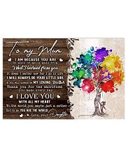 TO MY MUM Horizontal Poster tile