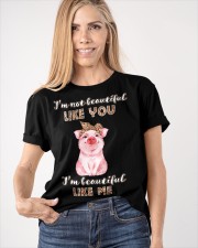 I'M BEAUTIFUL LIKE ME Classic T-Shirt apparel-classic-tshirt-lifestyle-front-100