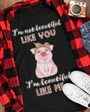 I'M BEAUTIFUL LIKE ME Classic T-Shirt apparel-classic-tshirt-lifestyle-front-163