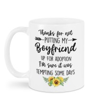 IT WAS TEMPTING SOMEDAY Mug back