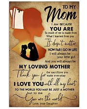 TO MY MOM 24x36 Poster front