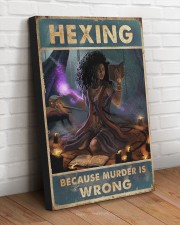 BCS MURDER IS WRONG 20x30 Gallery Wrapped Canvas Prints aos-canvas-pgw-20x30-lifestyle-front-14