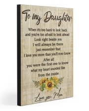 TO MY DAUGHTER 20x30 Gallery Wrapped Canvas Prints front