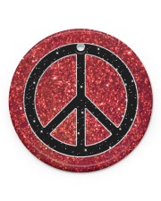 PEACE Circle ornament - single (porcelain) front