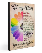 TO MY MOM Gallery Wrapped Canvas Prints tile