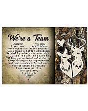 WE'RE A TEAM Horizontal Poster tile