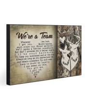 WE'RE A TEAM 30x20 Gallery Wrapped Canvas Prints front