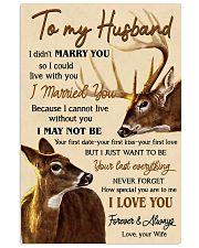 TO MY HUSBAND Vertical Poster tile