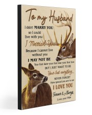 TO MY HUSBAND 20x30 Gallery Wrapped Canvas Prints front