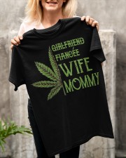 WIFE MOMMY Classic T-Shirt apparel-classic-tshirt-lifestyle-front-117