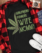 WIFE MOMMY Classic T-Shirt apparel-classic-tshirt-lifestyle-front-163