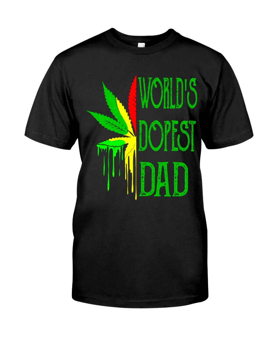 WORLD'S DOPEST DAD - MB145 Classic T-Shirt