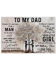 IT'S NOT EASY FOR A MAN TO RAISE A CHILD 24x16 Poster front