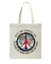 Into the forest I go Tote Bag tile