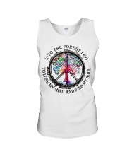 Into the forest I go Unisex Tank tile