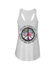 Into the forest I go Ladies Flowy Tank tile