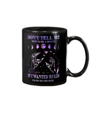 DONT TELL ME HOW TO BE A WITCH Mug tile