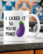 I LICKED IT SO YOU'RE MINE Mug ceramic-mug-lifestyle-57