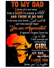 TO MY DAD - MB271 11x17 Poster front