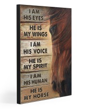 HE IS MY HORSE 20x30 Gallery Wrapped Canvas Prints front