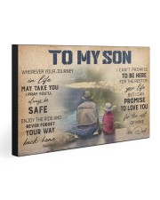 TO MY DAD 30x20 Gallery Wrapped Canvas Prints front