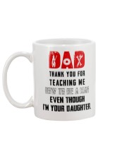 TEACHING ME HOW TO BE A MAN - MECHANIC Mug back