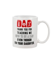 TEACHING ME HOW TO BE A MAN - MECHANIC Mug front