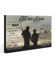 TO MY DAD - HUNTING - MB307 30x20 Gallery Wrapped Canvas Prints front