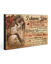 I choose you 30x20 Gallery Wrapped Canvas Prints front