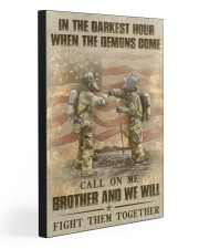 WE WILL FIGHT THEM TOGETHER 20x30 Gallery Wrapped Canvas Prints front