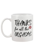 THANKS FOR ALL THE ORGASMS Mug back
