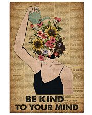 Be kind to your mind Vertical Poster tile