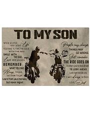 TO MY SON Horizontal Poster tile