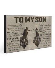TO MY SON 30x20 Gallery Wrapped Canvas Prints front