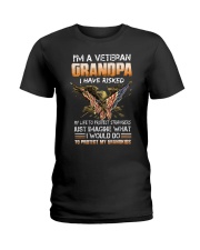 I'm A Veteran Grandpa - MB49 Ladies T-Shirt thumbnail
