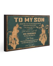 TO MY SON 30x20 Gallery Wrapped Canvas Prints front
