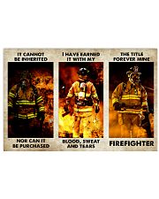 FIREFIGHTER - THE TITLE FOREVER MINE Horizontal Poster tile