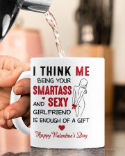 SMARTASS AND SEXY GIRLFRIEND Mug ceramic-mug-lifestyle-65