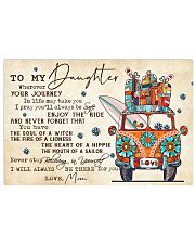 TO MY DAUGHTER Horizontal Poster tile