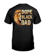 DOPE BLACK DAD - MB254 Classic T-Shirt back