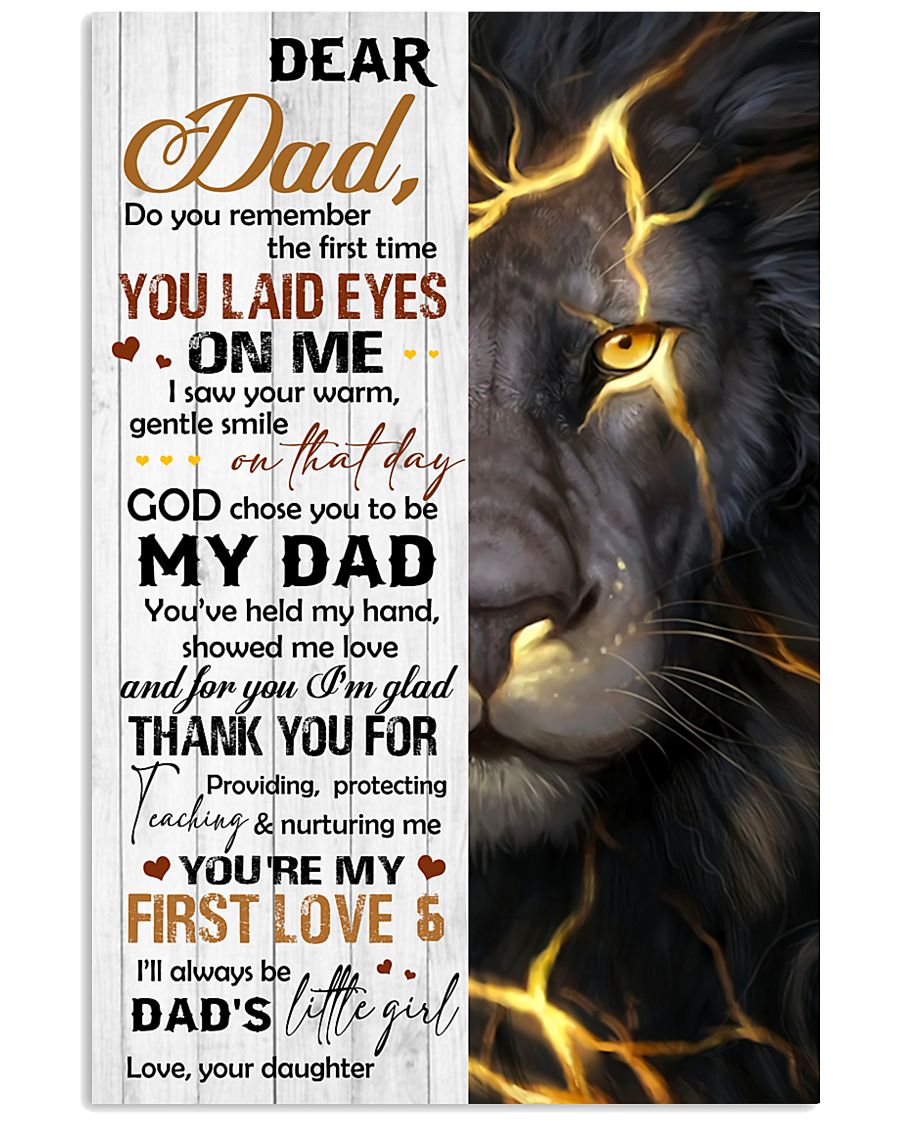 TO MY DAD - MB142 11x17 Poster