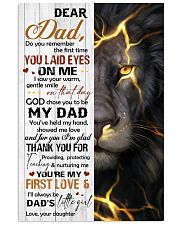 TO MY DAD - MB142 11x17 Poster front