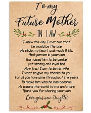 TO MY FUTURE MOTHER IN LAW Vertical Poster tile