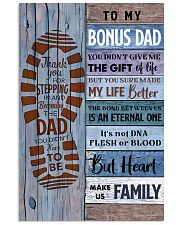 TO MY BONUS DAD Vertical Poster tile
