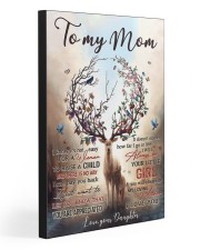 TO MY MOM 20x30 Gallery Wrapped Canvas Prints front