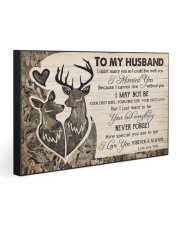 TO MY HUSBAND 30x20 Gallery Wrapped Canvas Prints front