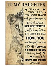 TO MY DAUGHTER Vertical Poster tile